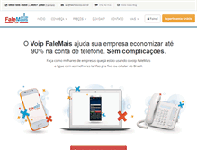 Tablet Screenshot of falemaisvoip.com.br